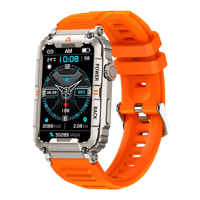 Smartwatch com tela quadrada IPS MASX KR88 1,57 pol.