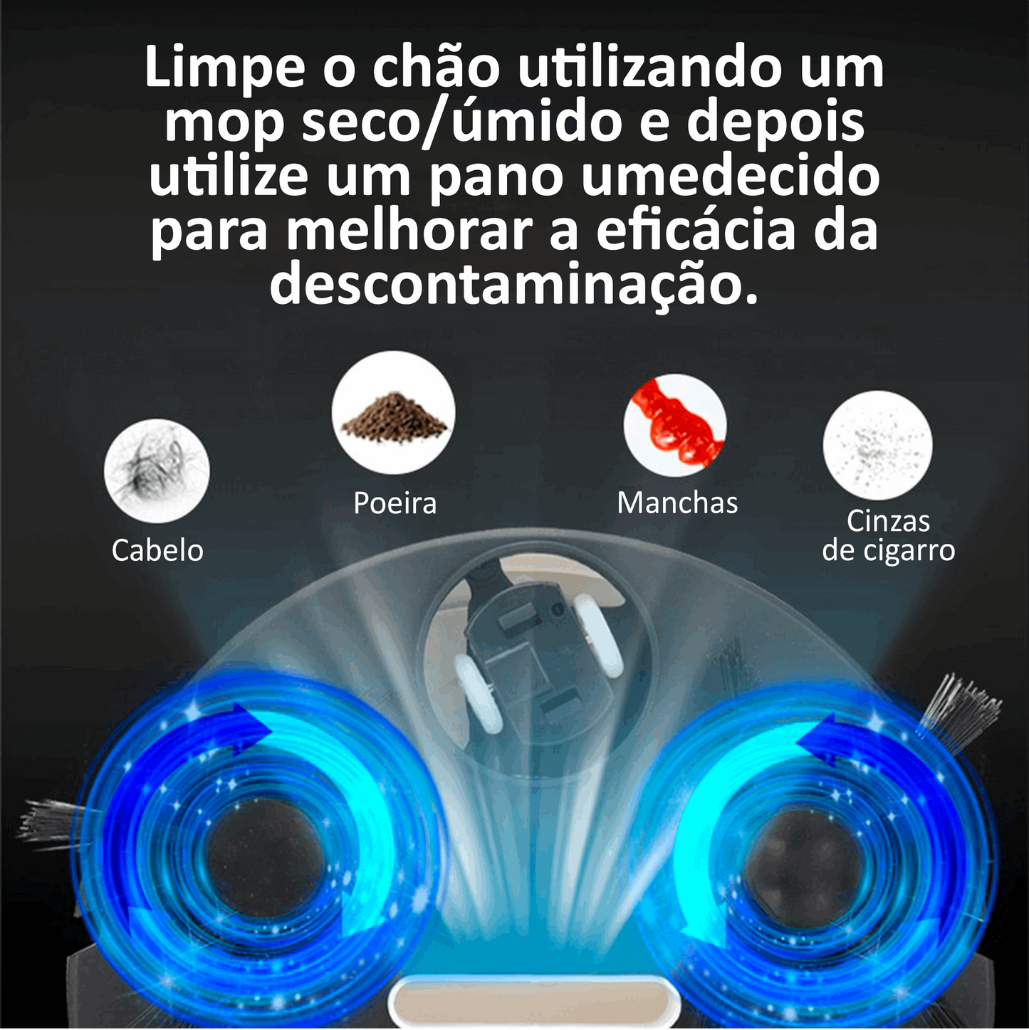 Mini Aspirador - Limpeza Inteligente