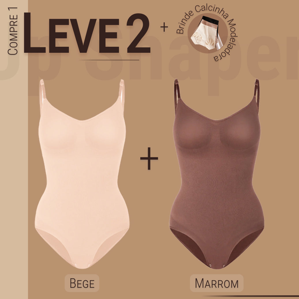 Body Modelador Up Shaper Compre 1 Leve 2