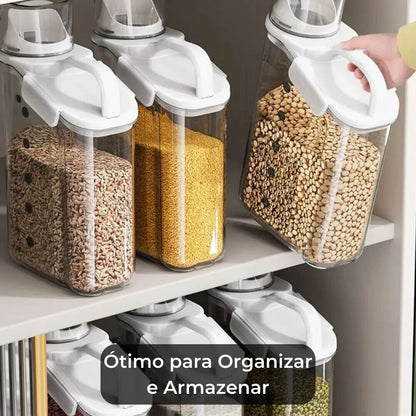 Pote Hermético Porta Condimentos com Vedação Silicone - Condex©