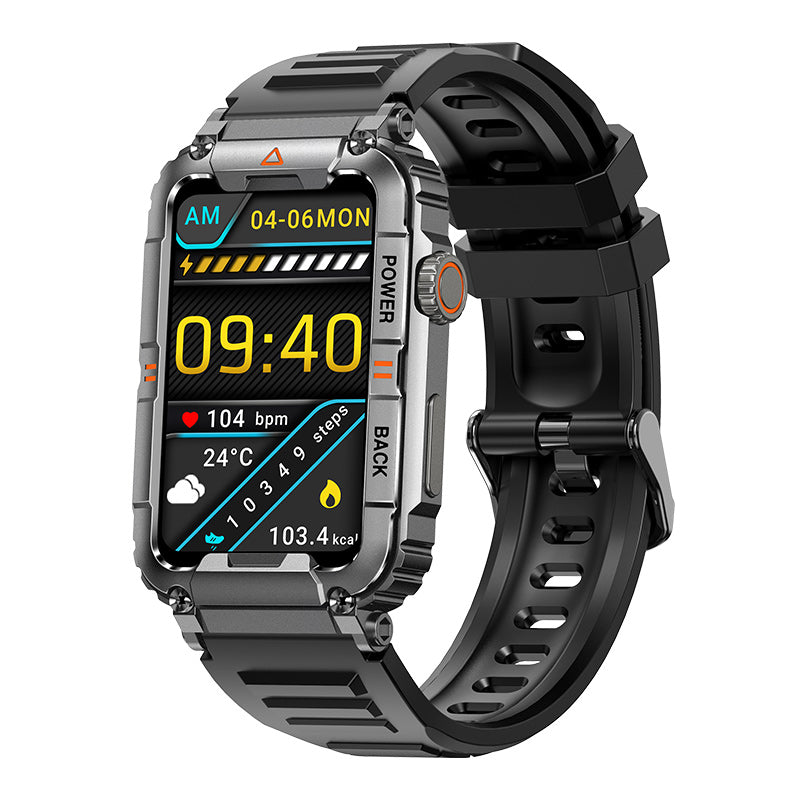 Smartwatch com tela quadrada IPS MASX KR88 1,57 pol.