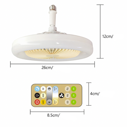 Lâmpada Turbo Led 2 em 1 [ULTRA POTENTE]