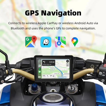 Sistema de Entretenimento e Navegação Veicular com Wireless CarPlay e Android Auto