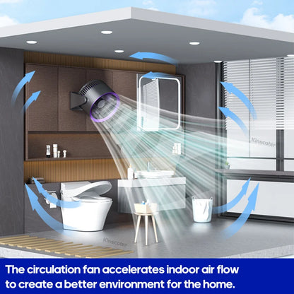 Ventilador elétrico multifuncional