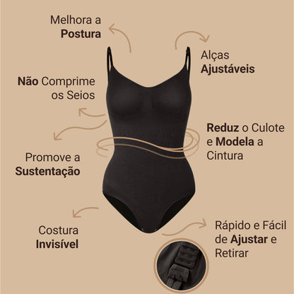 Body Modelador Up Shaper Compre 1 Leve 2