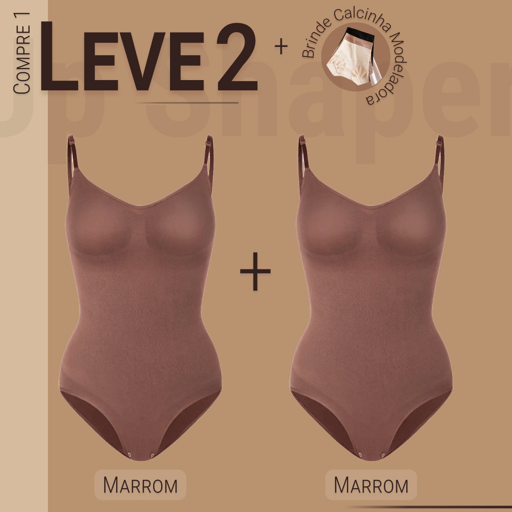 Body Modelador Up Shaper Compre 1 Leve 2