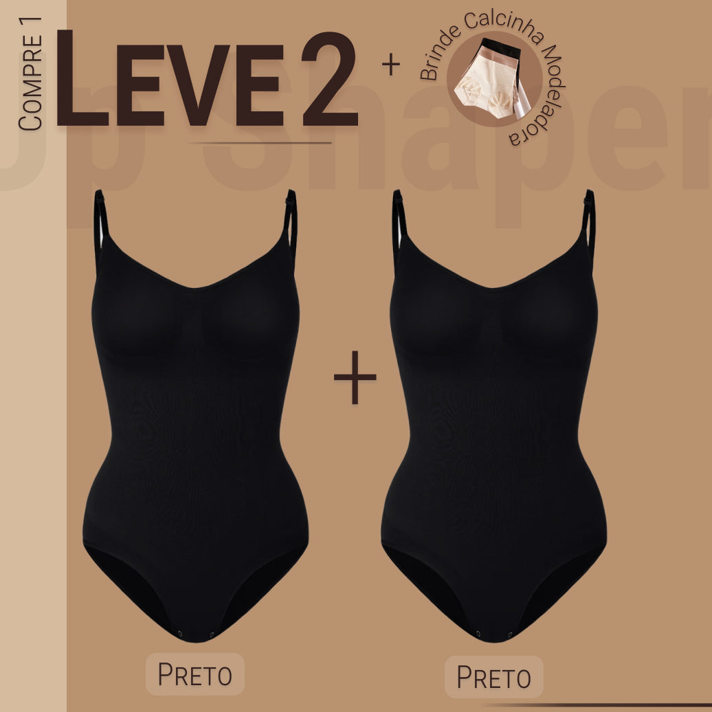 Body Modelador Up Shaper Compre 1 Leve 2