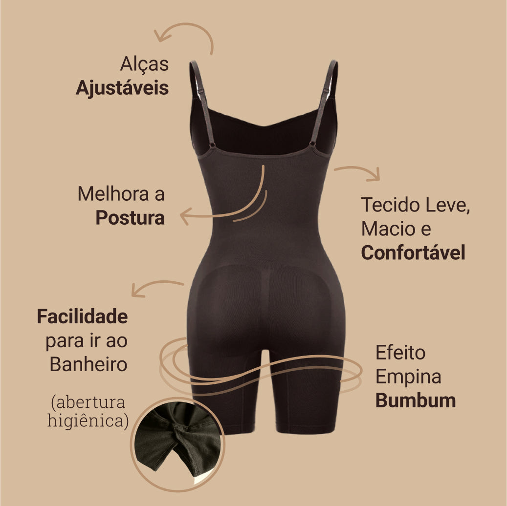 Body Modelador Up Shaper Compre 1 Leve 2