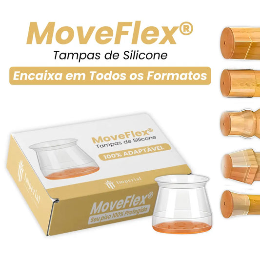 MoveFlex® – Tampa de Silicone para Pés de Móveis